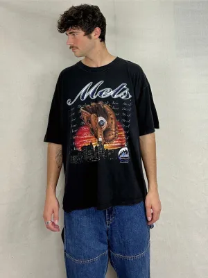 New York Mets MLB Vintage T-Shirt Size XL-2XL