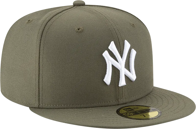 New York Yankees New Era 59Fifty Fitted New Olive