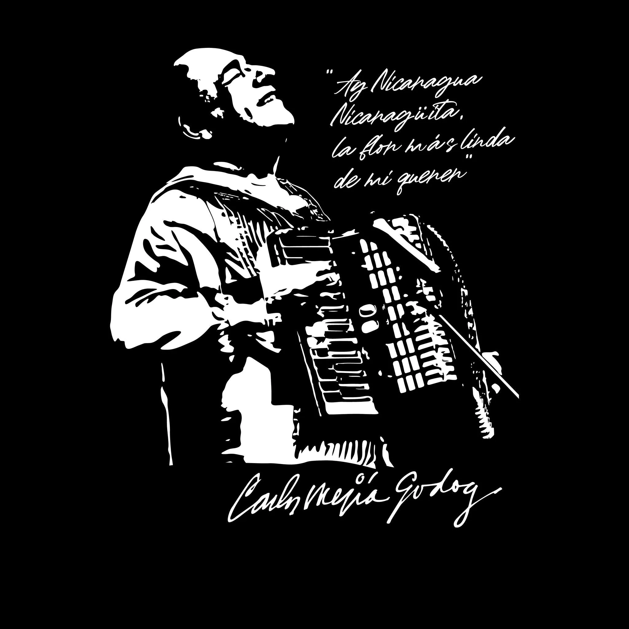 Nicaragua, Nicaragüita - Carlos Mejia Godoy - Tshirt - Unisex