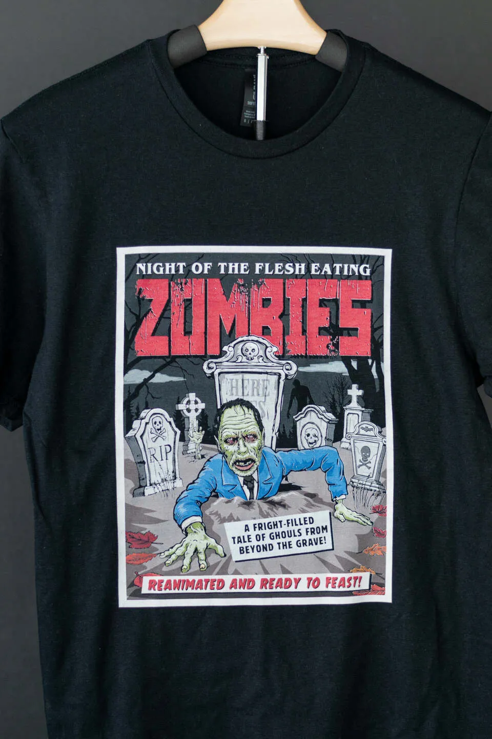 Night of Zombies Comic T-Shirt