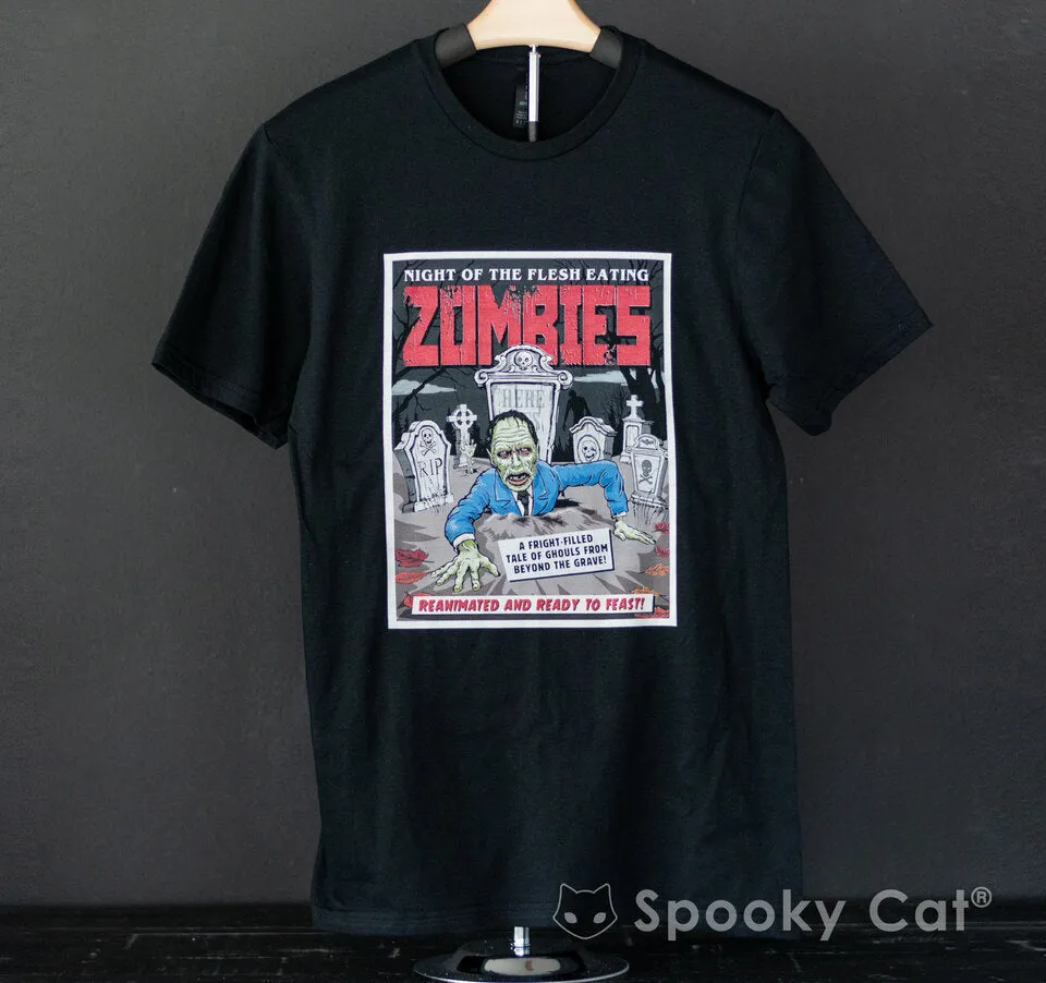 Night of Zombies Comic T-Shirt