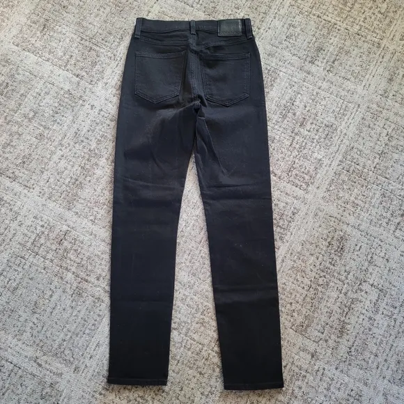 NWOT Aritzia Denim Forum The Yoko‎ High Rise Slim 30L Jeans Skinny Jeans Black