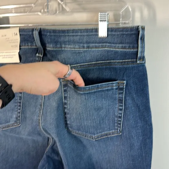 NWT NYDJ Sheri Slim Horizon Jeans Size 14