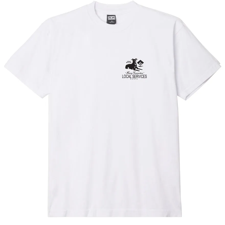 Obey heavy connection heavyweight box tee
