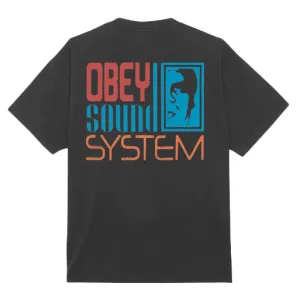 Obey sound system tee