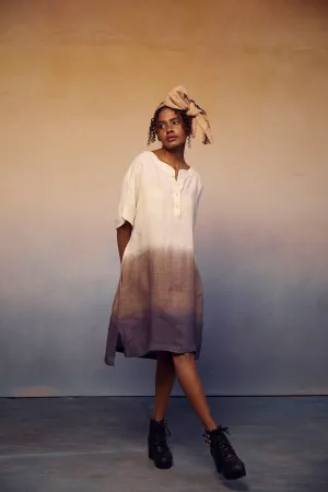 Ombre Block Dress