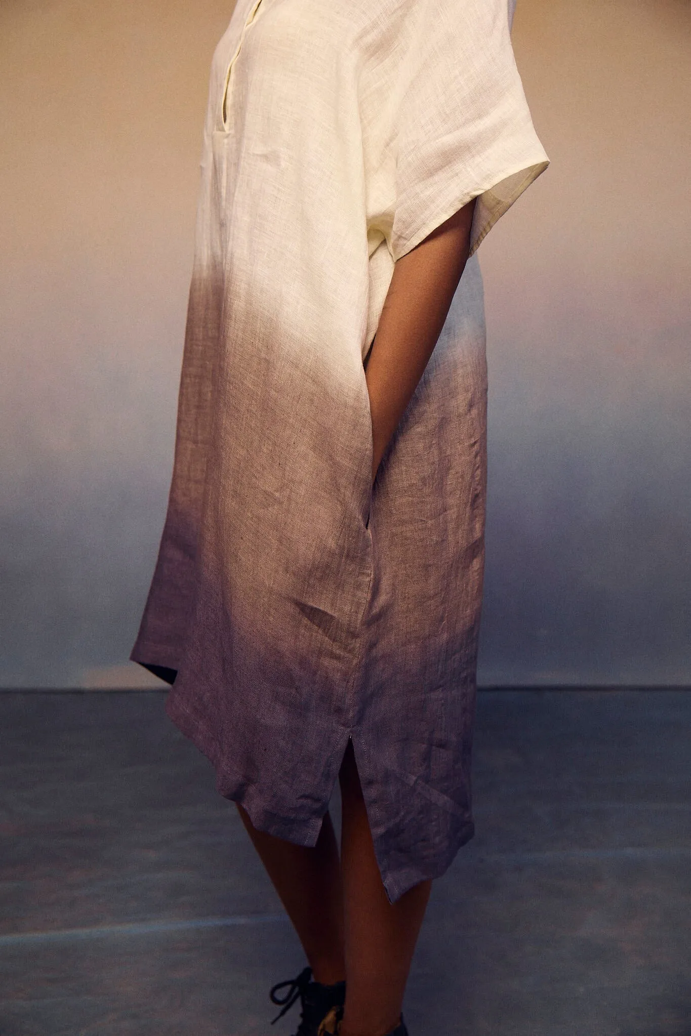 Ombre Block Dress