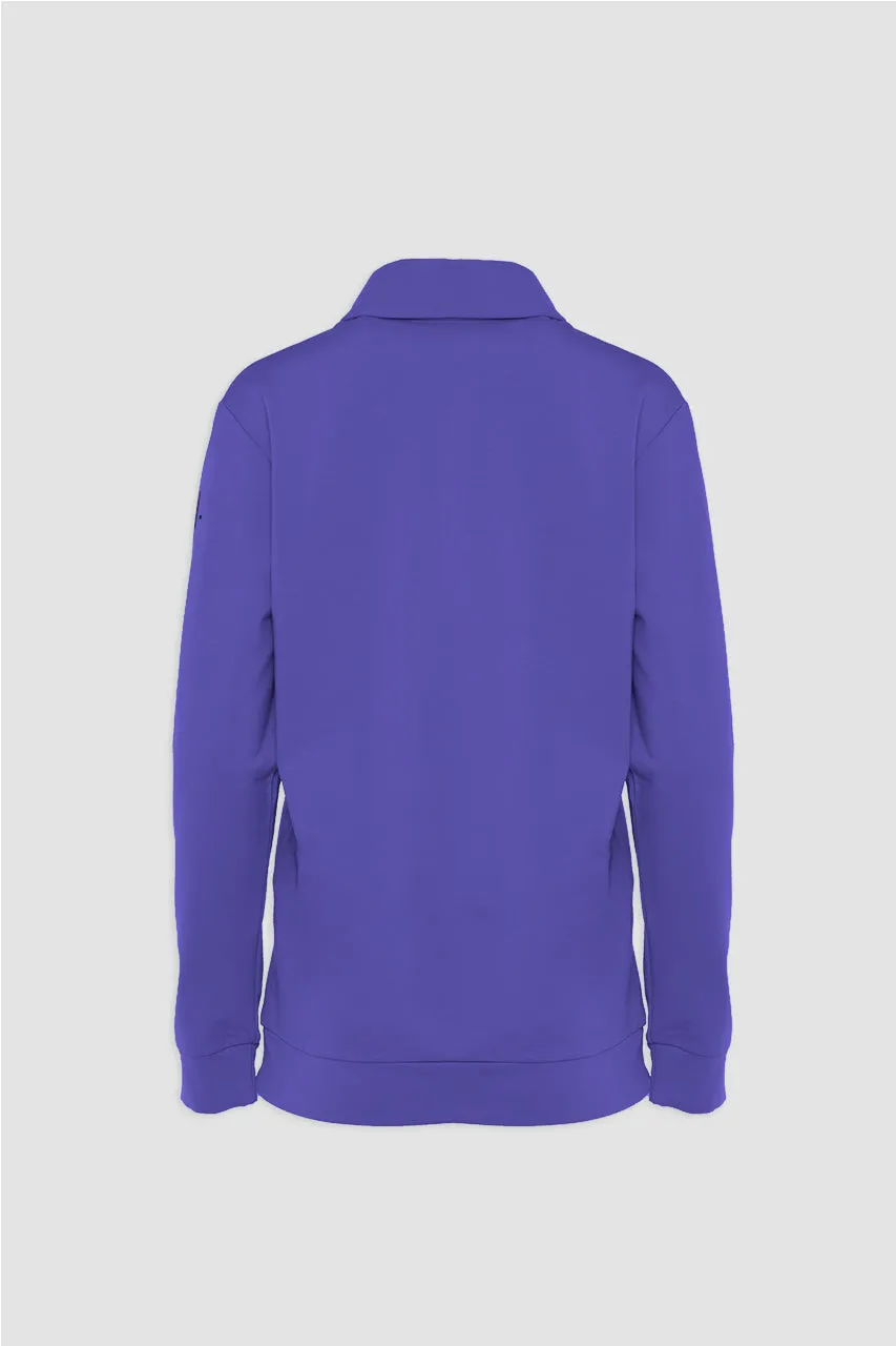 Organic Bamboo Women Cozy Half Zip Slim Fit Jumper