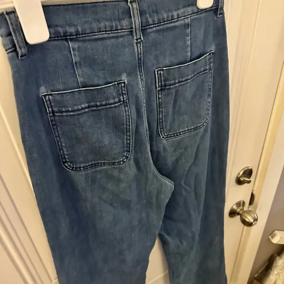 Other‎ Stories Flared Jeans Sz 29 Deep Blue