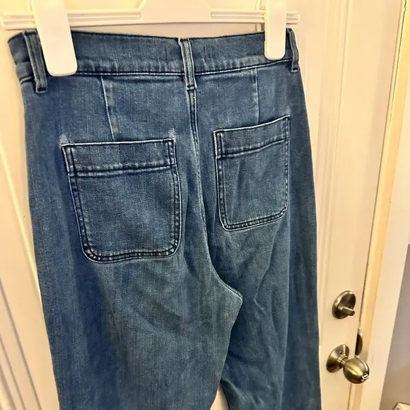 Other‎ Stories Flared Jeans Sz 29 Deep Blue