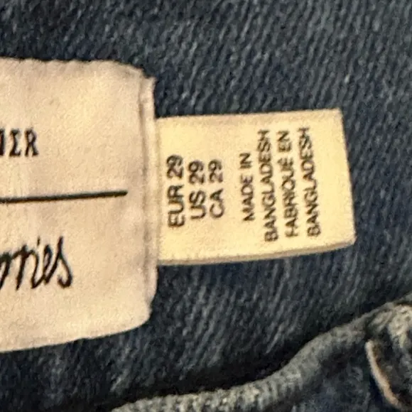 Other‎ Stories Flared Jeans Sz 29 Deep Blue