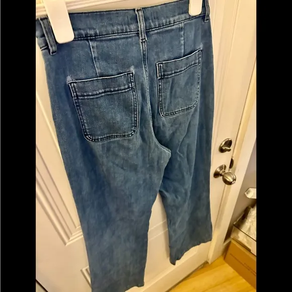 Other‎ Stories Flared Jeans Sz 29 Deep Blue