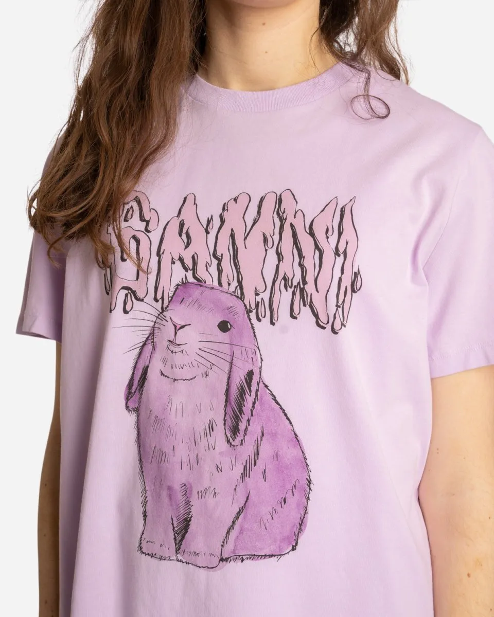 Overdyed Bunny T-Shirt - Orchid Bloom