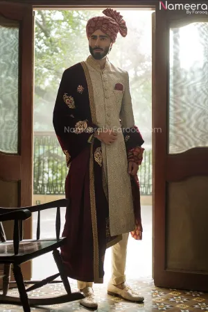 Pakistani Men Shalwar Kameez in Mens Sherwani #GN65