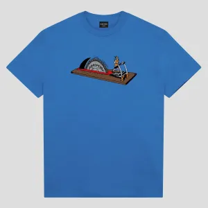 Pass~Port Running Tee- Washed Royal Blue