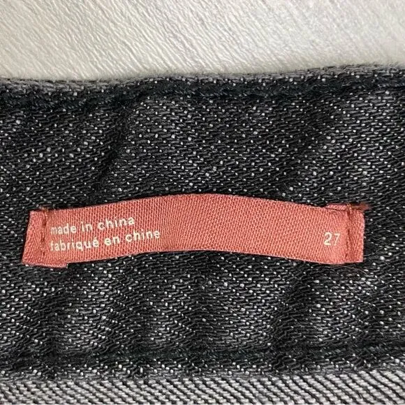 Pilcro &amp; The Letterpress | High Rise Slim Black Rhinestone Jeans Size 27