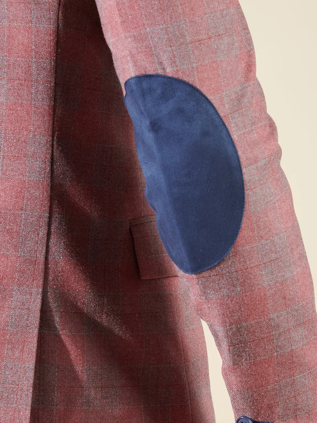 Pink Checks Blazer