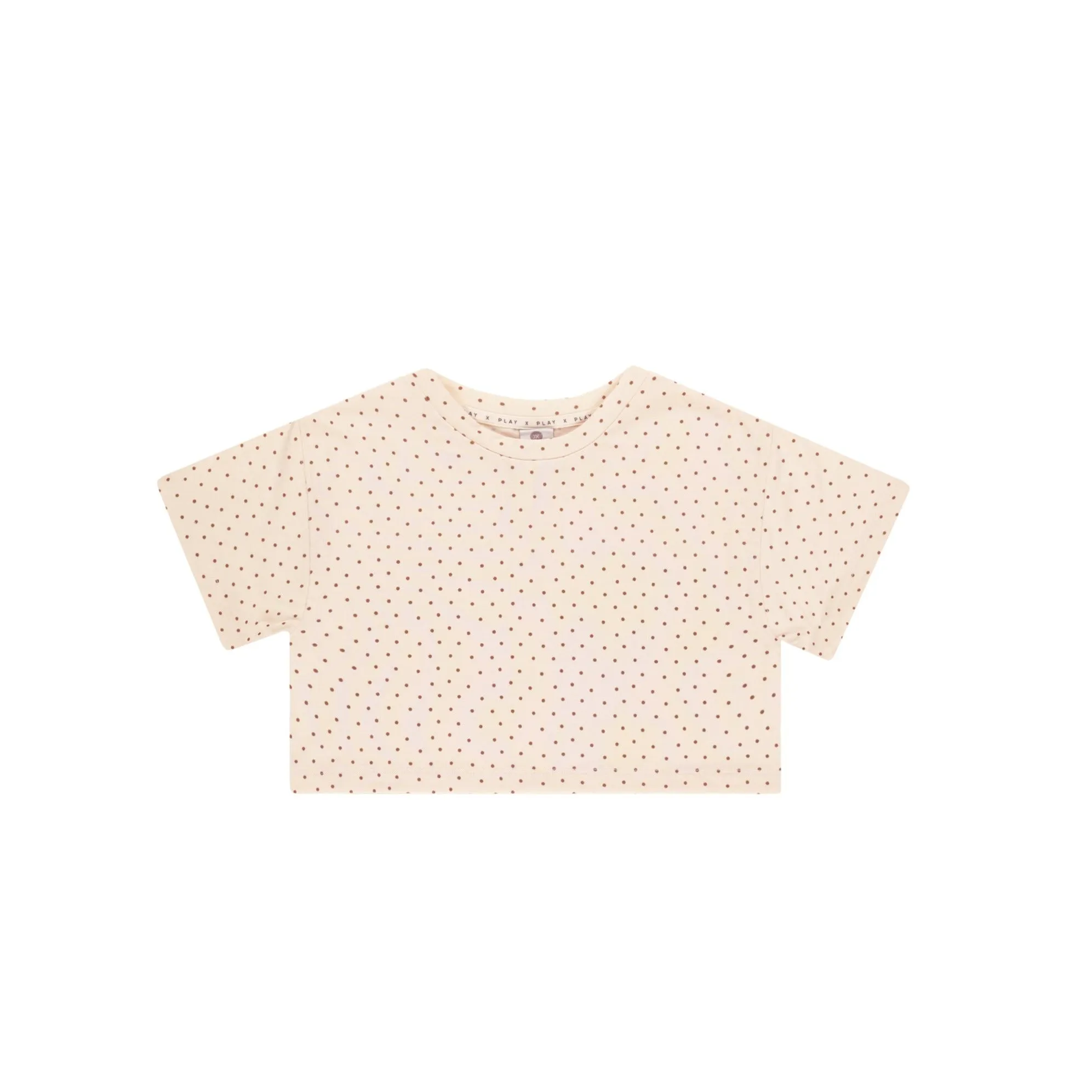 Play by Rylee & Cru Tech Crop Tee - Shell
