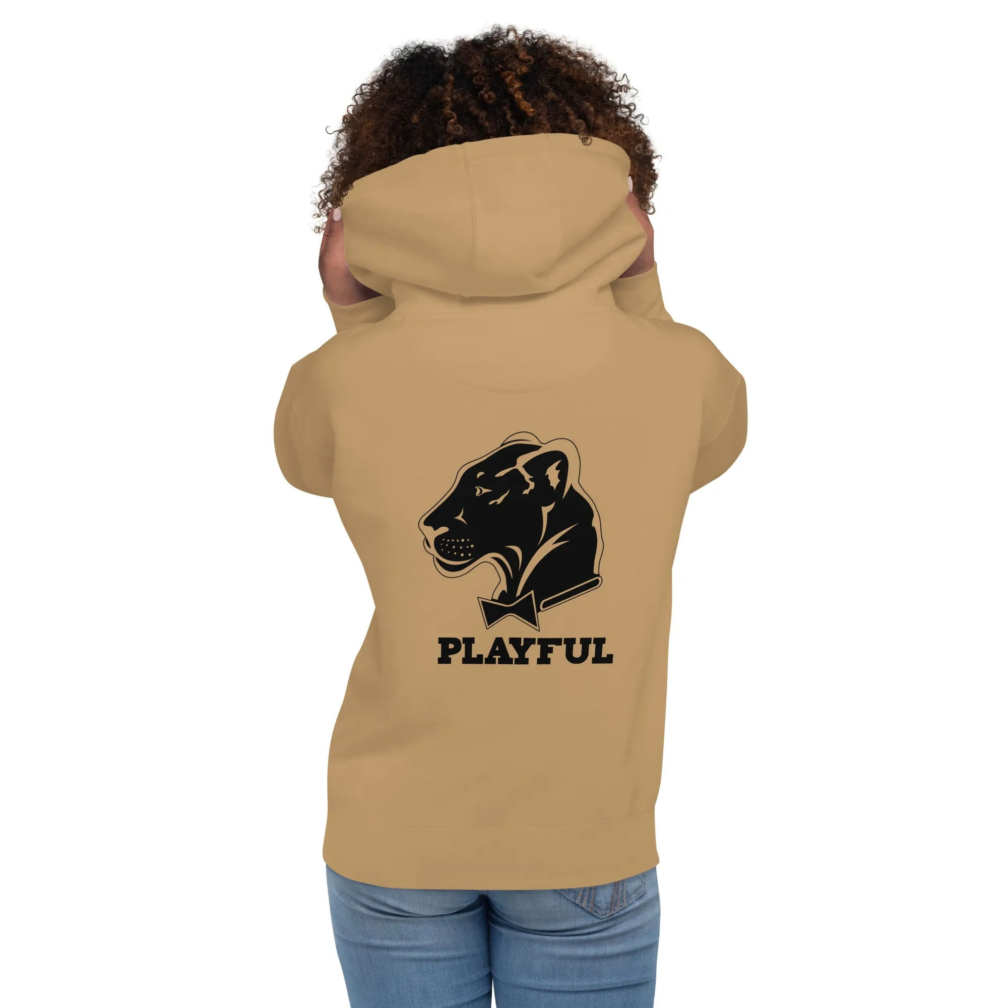 Playful (Unisex) Premium Hoodie (BLK Logo)