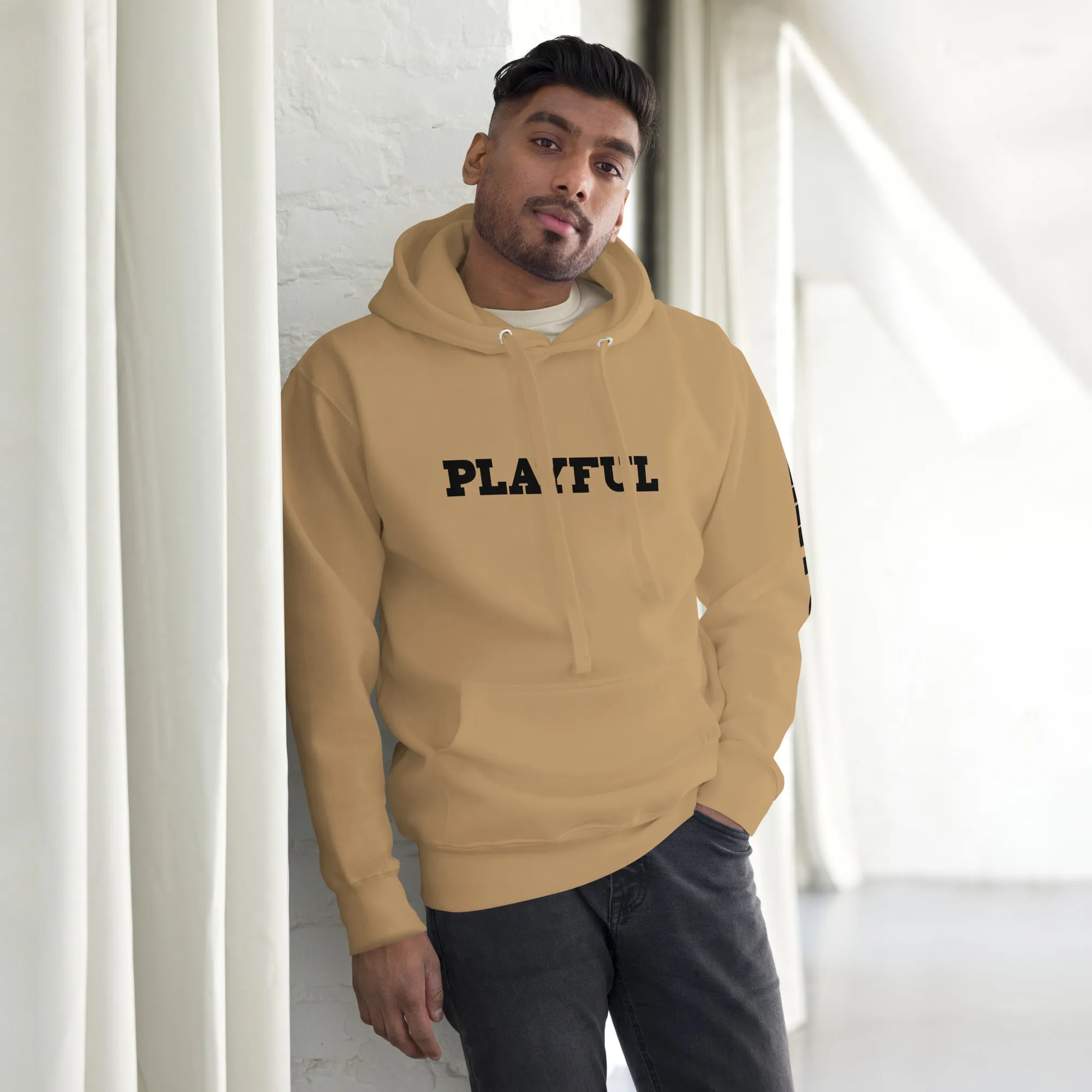 Playful (Unisex) Premium Hoodie (BLK Logo)