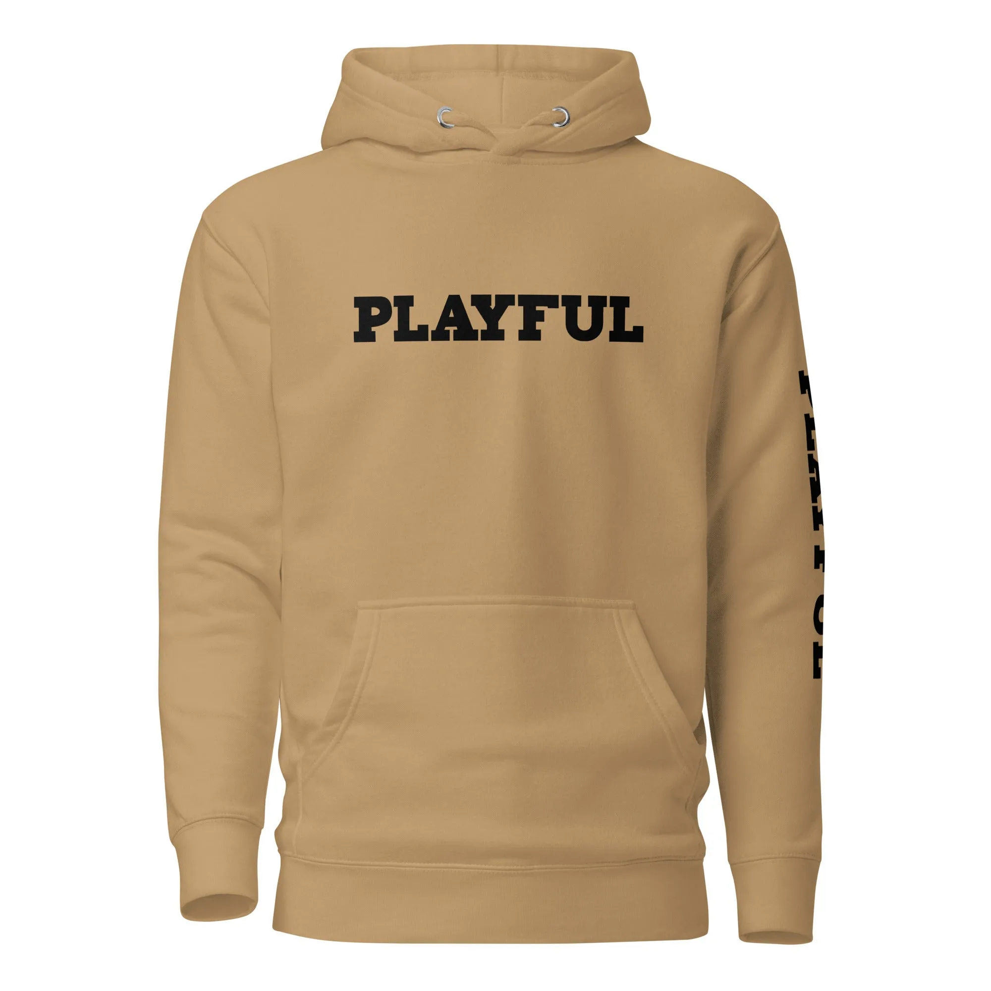 Playful (Unisex) Premium Hoodie (BLK Logo)
