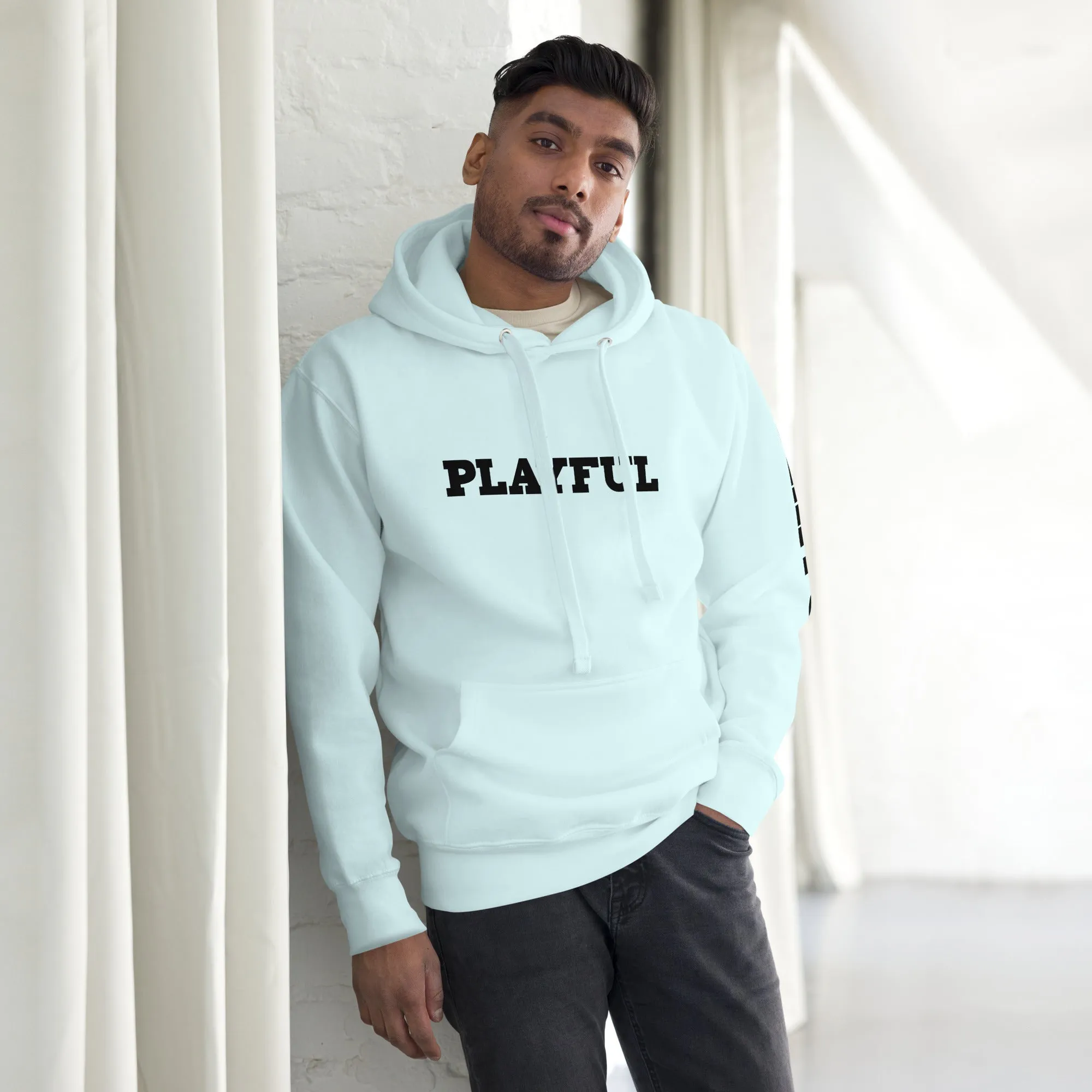 Playful (Unisex) Premium Hoodie (BLK Logo)