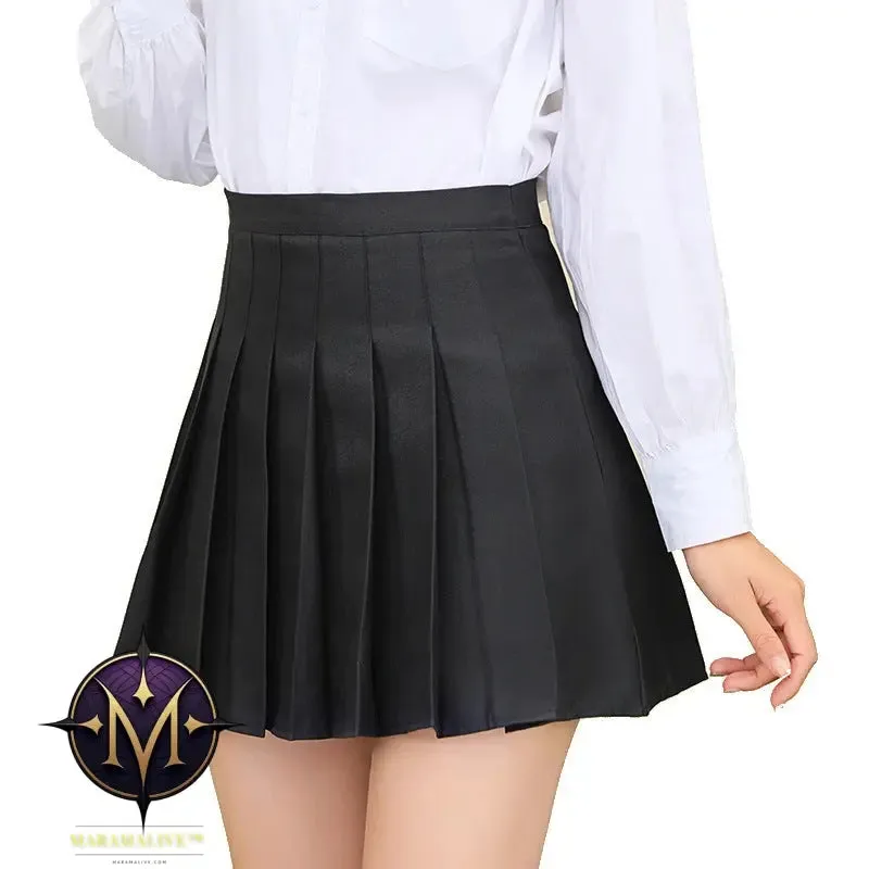 Pleated Skirt Short Skirt