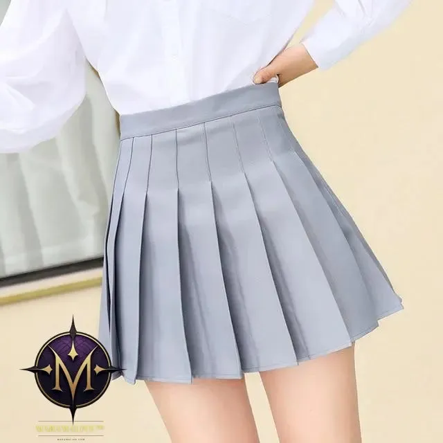 Pleated Skirt Short Skirt