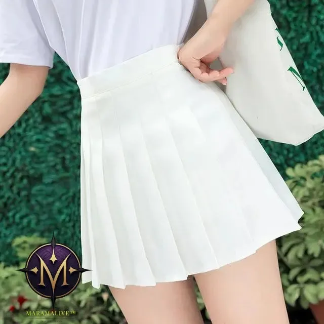 Pleated Skirt Short Skirt