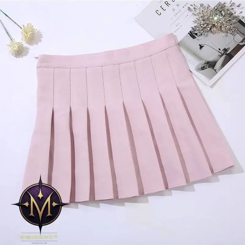 Pleated Skirt Short Skirt