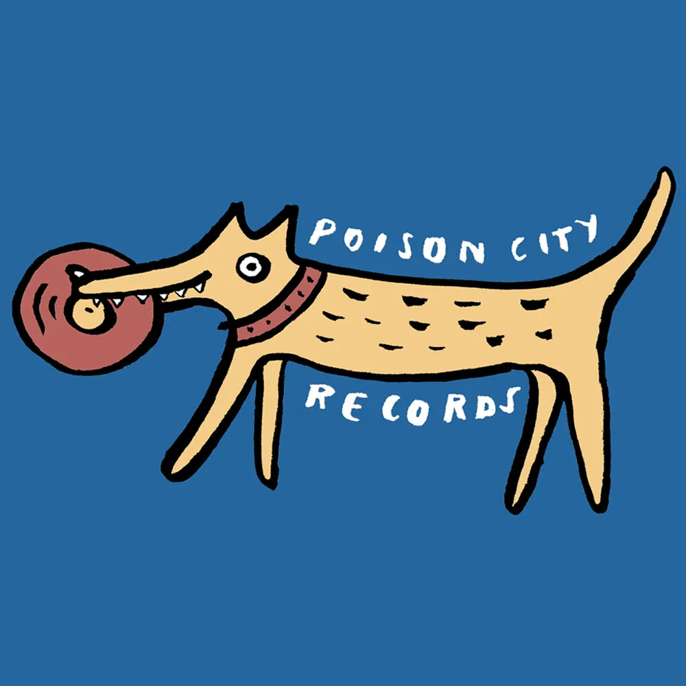 POISON CITY 'The Dog' T-Shirt (Royal Blue)