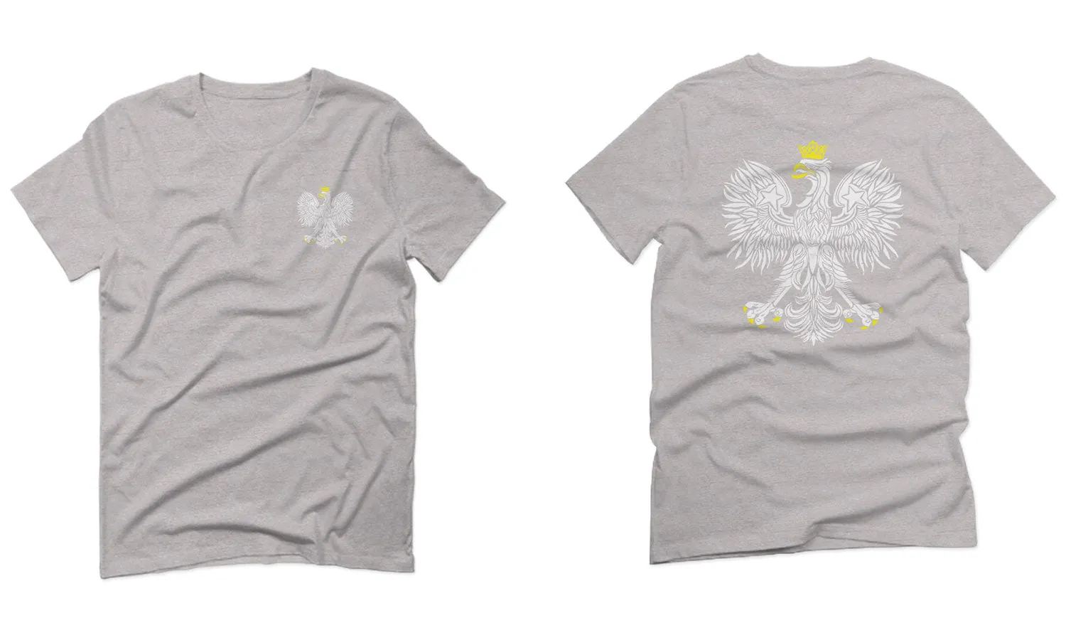 Poland Pride Vintage Style Retro Polish Eagle Flag Polska Soccer For men T Shirt