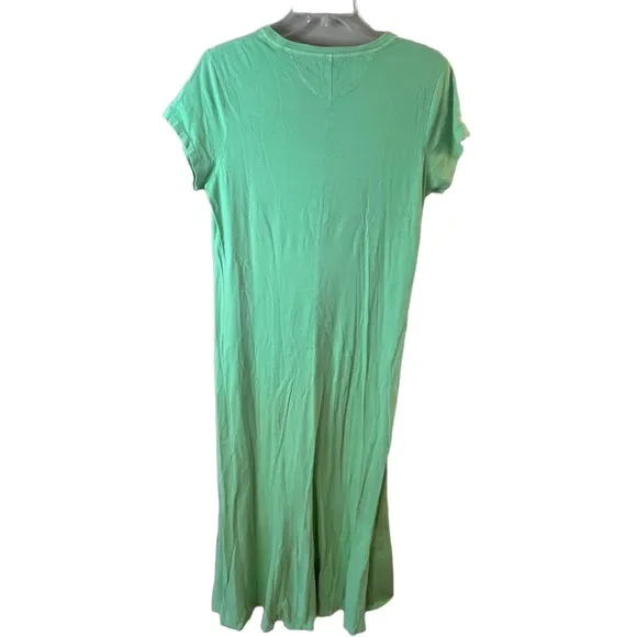 Polo Ralph Lauren Green Short Sleeve Maxi T-Shirt Dress XL
