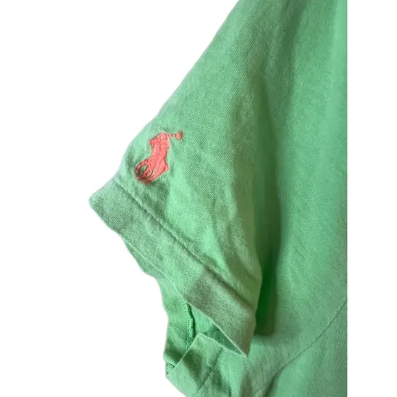 Polo Ralph Lauren Green Short Sleeve Maxi T-Shirt Dress XL