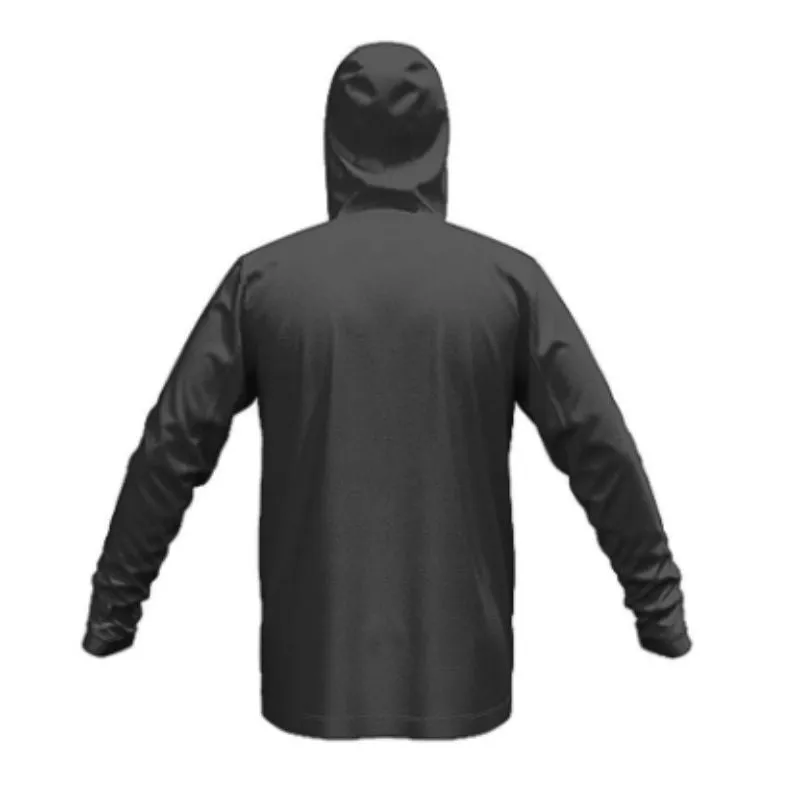 Port Pirates Stock Cotton Fleece Hoodie Dark Grey Marle