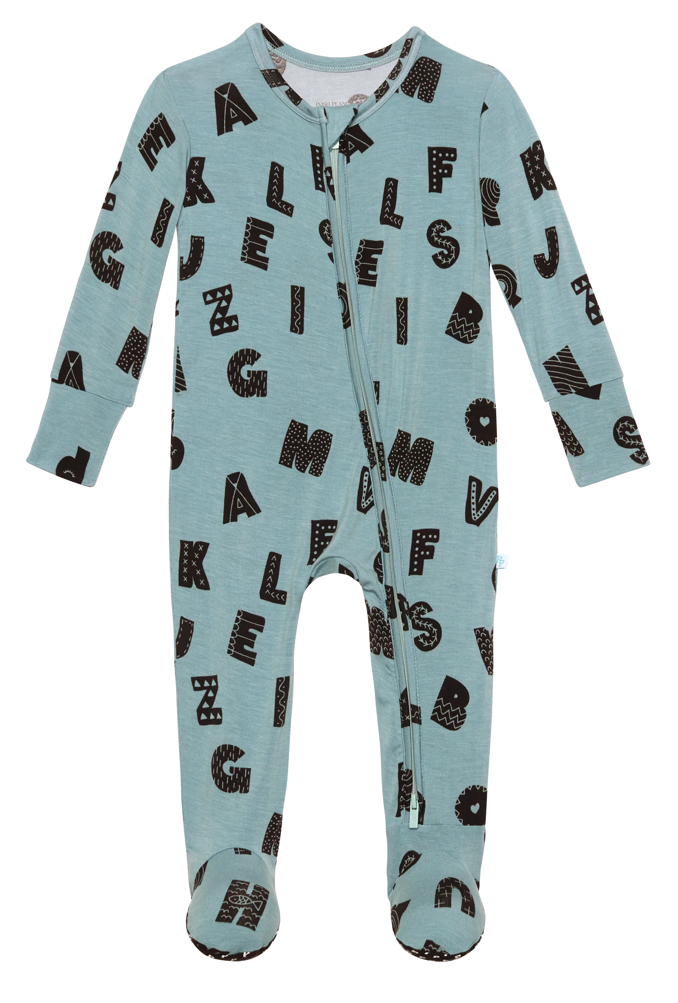 Posh Peanut Alpha Footie with Zipper