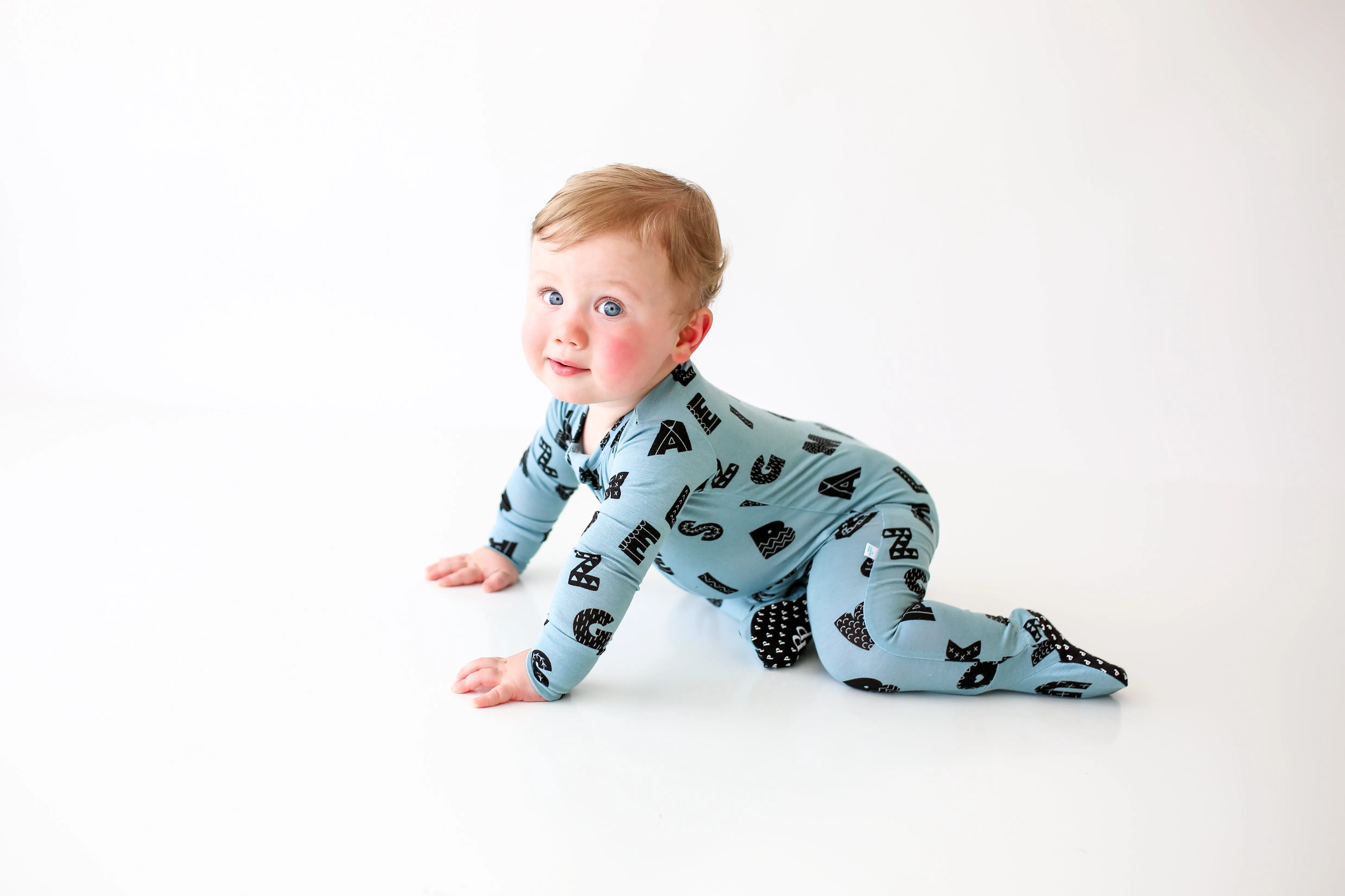 Posh Peanut Alpha Footie with Zipper