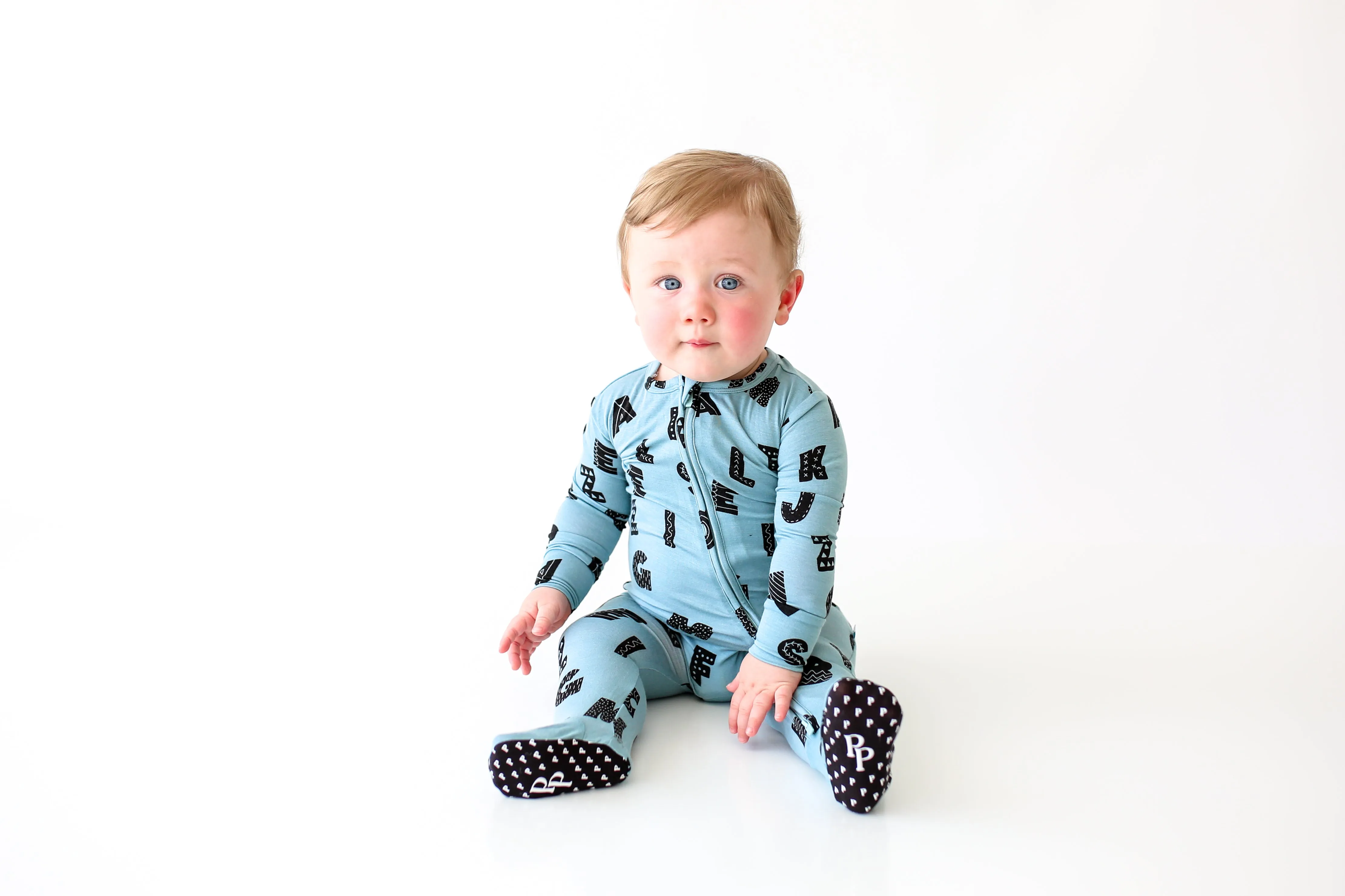 Posh Peanut Alpha Footie with Zipper