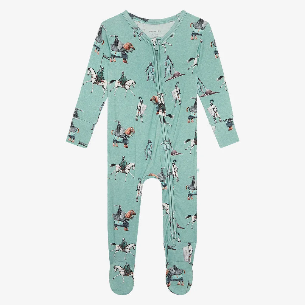 Posh Peanut Wallace Zippered Footie