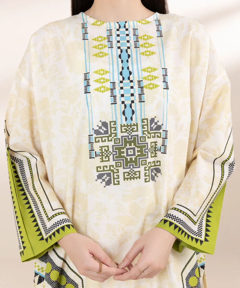 Printed Cambric Shirt