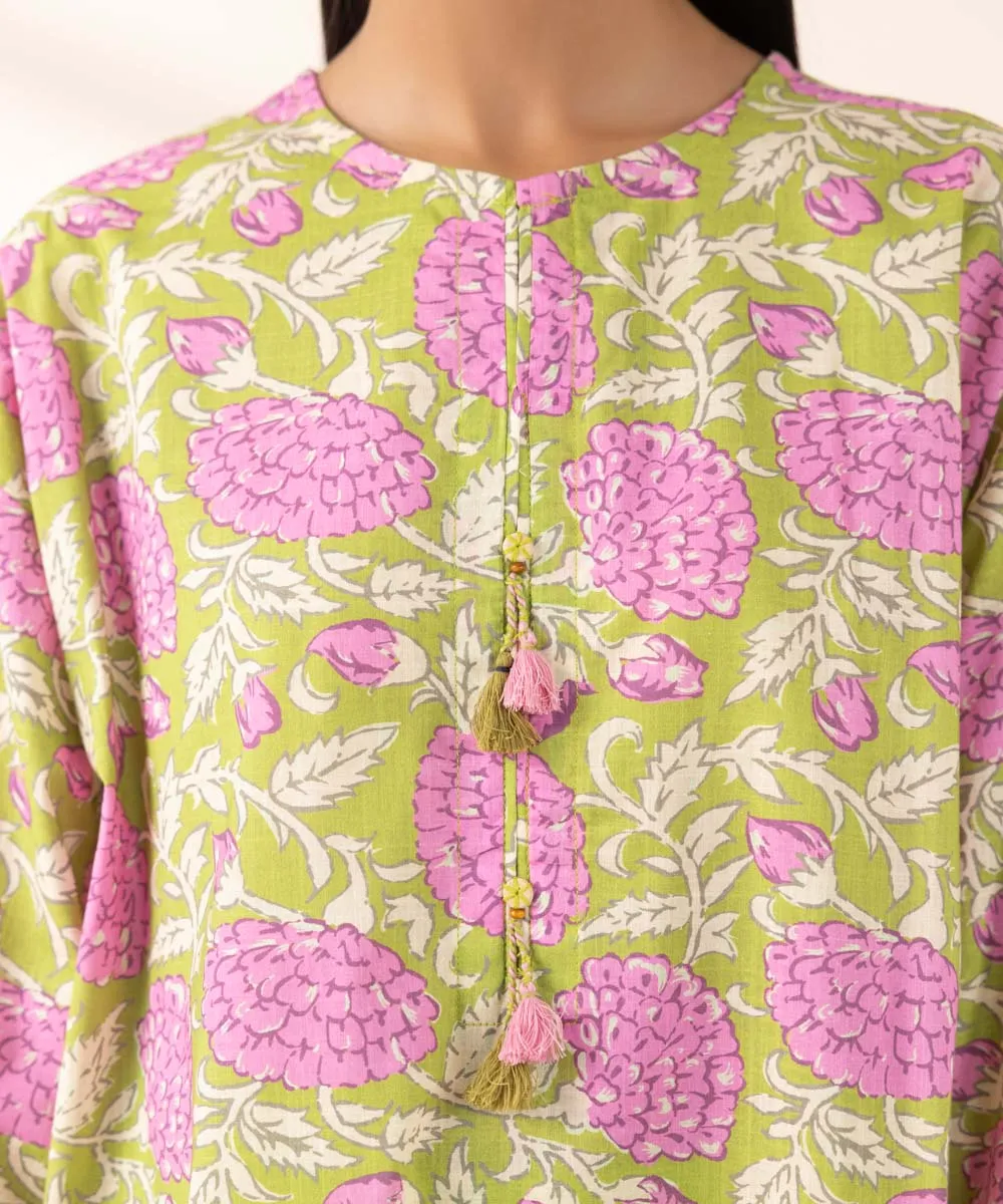 Printed Crosshatch Shirt