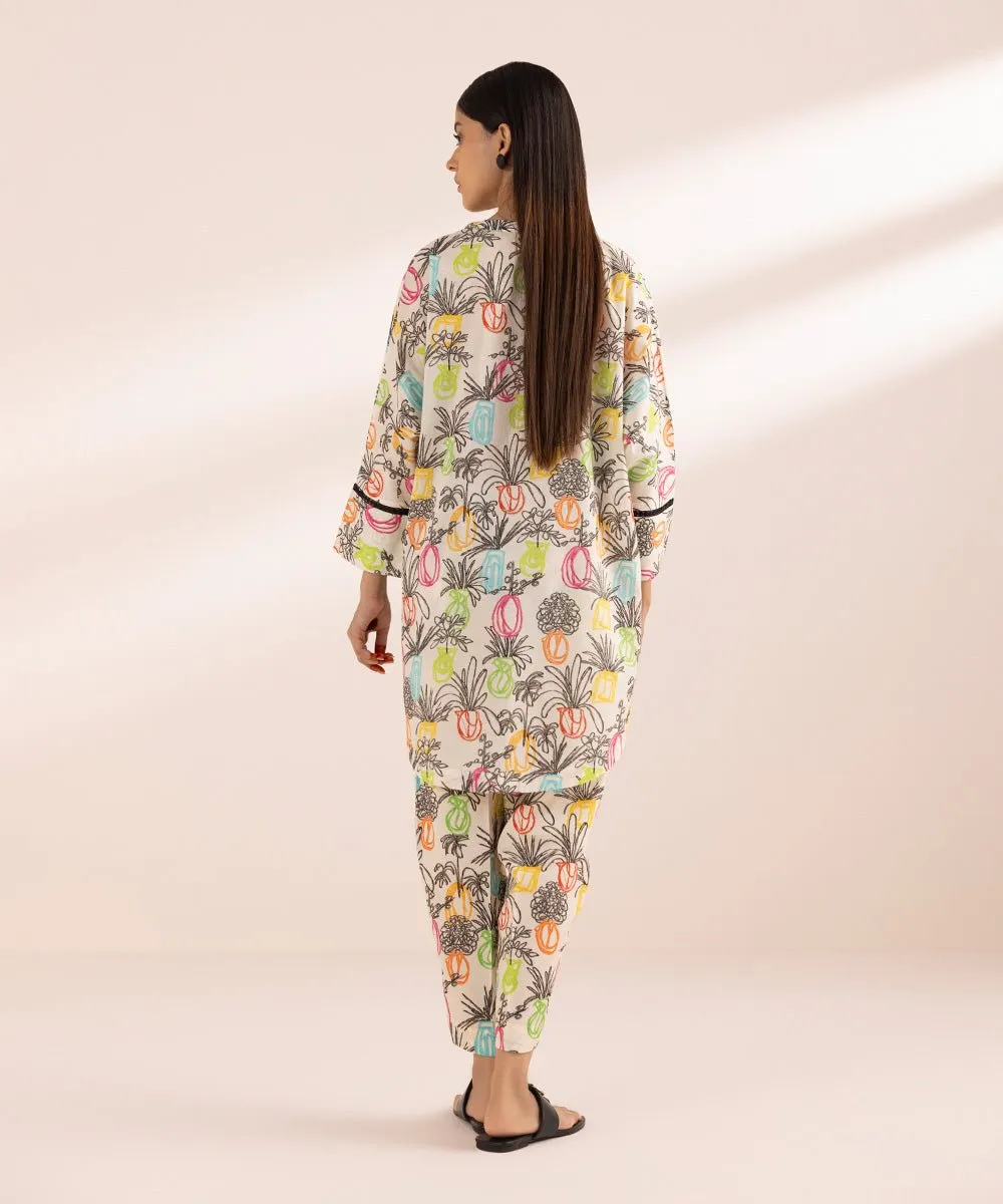 Printed Lawn Shirt