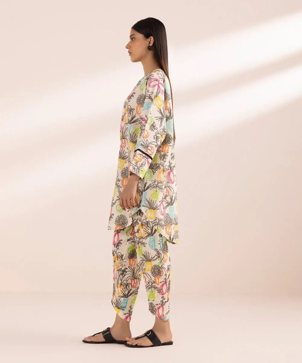 Printed Lawn Shirt