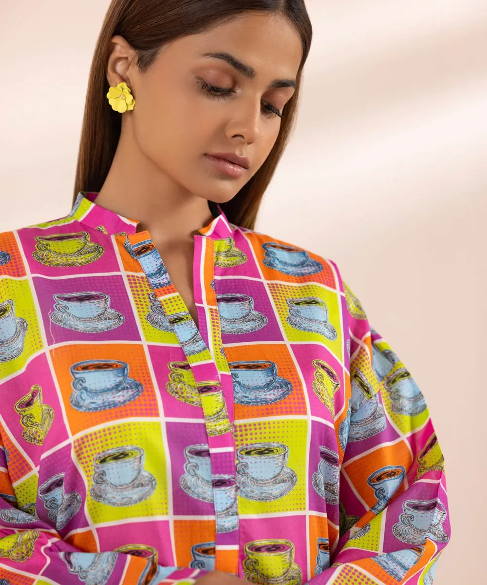 Printed Lawn Shirt
