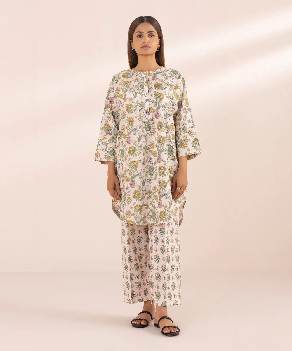 Printed Lawn Shirt