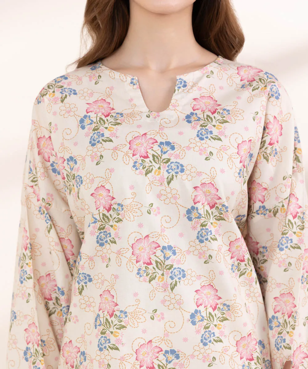 Printed Lawn Shirt