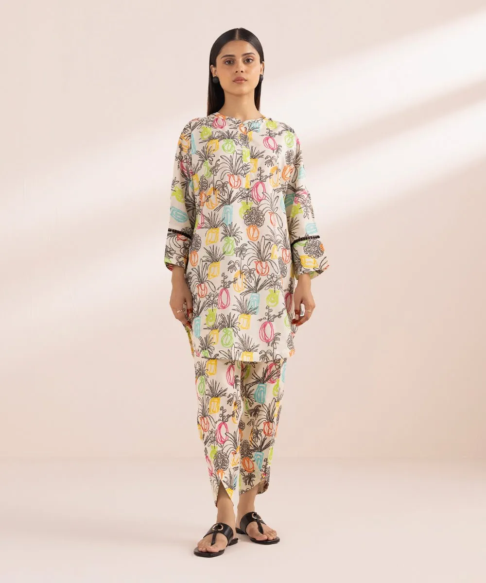 Printed Lawn Shirt
