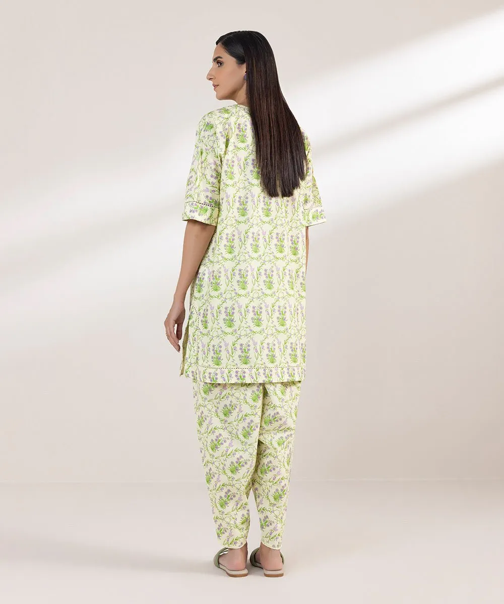 Printed Poplin Shirt