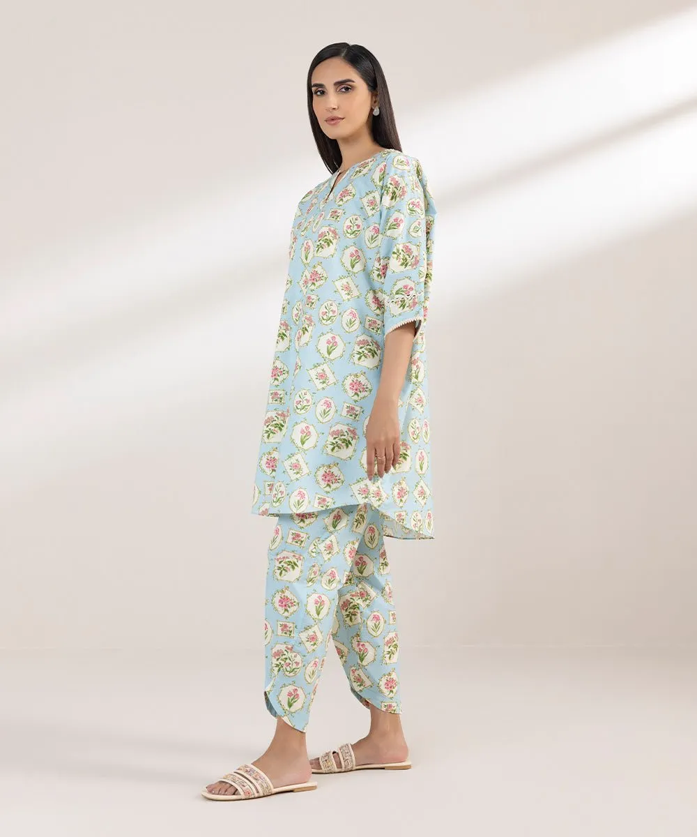 Printed Poplin Shirt