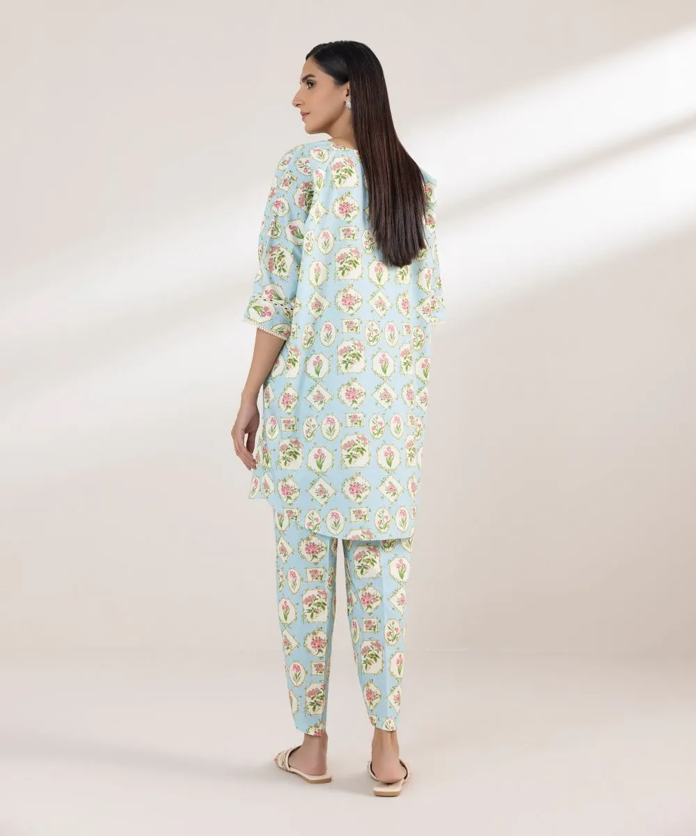 Printed Poplin Shirt